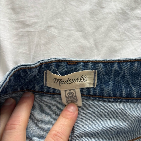 Madewell Petite Curvy Emmett Wide-Leg Jean Patch Pocket Edition - Picture 9 of 14